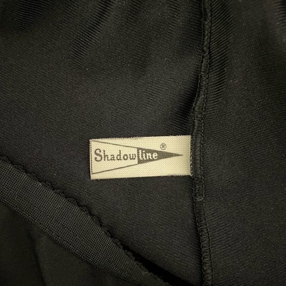 VINTAGE SHADOW LINE Black Half Slip
Lace Trim Hem Size Petite XS - Picture 5 of 6